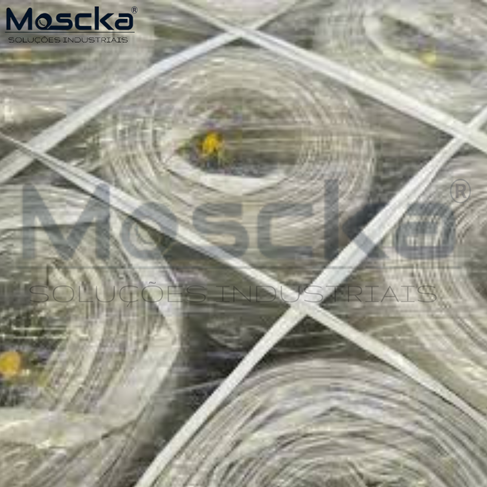 Fitilho para amarração manual em processos industriais Moscka