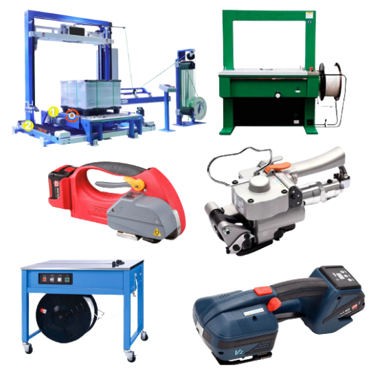 Máquina de arqueação automática industrial em operação